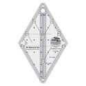 Creative Grids Non-Slip 60° Tiny Diamond Ruler